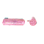 Kit Mochila de Rodinha e Costas + Lancheira + Estojo Infantil  Debie Doce Rosa