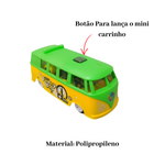 Carrinho Perua a Fricção Com Mini Carro Brinquedo Sortido