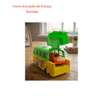Carrinho Perua a Fricção Com Mini Carro Brinquedo Sortido