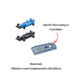 Carrinho Fórmula 1 All Speed Com Lançador 3 PCS
