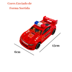 Carro De Policia Racing Two 2 pcs/ Prenda
