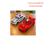 Carro De Policia Racing Two 2 pcs/ Prenda