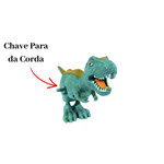 Dinossauro Tiranossauro Rex a Corda Brinquedo Infantil