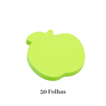 Mini  Bloco de Anotações Formas Adesivo Neon Soul Smart Notes