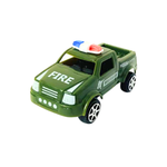 Kit com 5 Carrinhos Infantil Tropa Militar a Fricção Prenda Festa