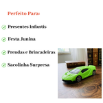 Kit 10 Carrinhos Carro Infantil a Fricção Sport Velocity Brinquedo