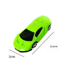 Kit 10 Carrinhos Carro Infantil a Fricção Sport Velocity Brinquedo