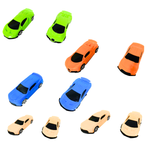 Kit 10 Carrinhos Carro Infantil a Fricção Sport Velocity Brinquedo
