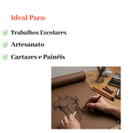 Kit 5 Cartolinas Coloridas 47x65cm Material Escolar