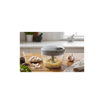 PROCESSADOR MANUAL DE ALIMENTOS TRITURADOR DE ALHO E CEBOLA 500ML