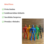 Boneco Herói Infantil Com Luz Prenda Festa Lembrancinha
