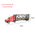 Caminhão Cegonha Com 2 Carro De F1 Speed Max Sortido