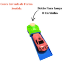 Carro Com Lançador First Fast 5 Peças  Sortidas Infantil