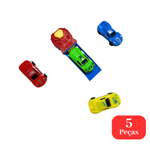 Carro Com Lançador First Fast 5 Peças  Sortidas Infantil
