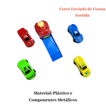 Carro Com Lançador First Fast 5 Peças  Sortidas Infantil