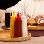 Conjunto Bisnaga Para Molhos De Lanche Ketchup Maionese Mostarda Para Lanchonete  Restaurante - 350ML