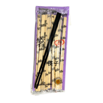 Kit Com 10 Pacotes Conjunto Hashis De Bambu 10 Peças Cozinha Oriental
