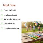 Kit Com 4 Bastao Lanca Bolhas Espadinha Prenda Lembrancinha Festa Infantil Sortidos