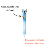 Kit 4 Canetas 10 Cores Dreams 0.7mm Multicor