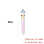Kit 4 Canetas 10 Cores Dreams 0.7mm Multicor