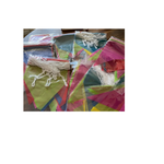 Kit 50 Metros Bandeirinhas Festa Junina Plástico São João Colorida