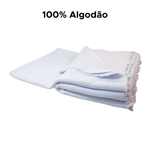 Kit 10 Panos De Chão Saco Alvejado 100% Algodão 35x55cm