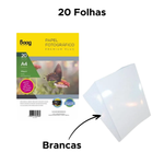 PAPEL FOTO PREMIUM PLUS A4 180G COM 20 FOLHAS