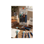 Kit 12 Lapiseiras Astronauta BRW 0.7mm Ponta Fina Escolar