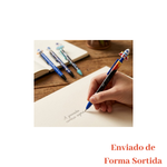 Kit 12 Lapiseiras Astronauta BRW 0.7mm Ponta Fina Escolar