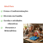 Jogo de Bingo 48 Cartelas Completo Para Diversão