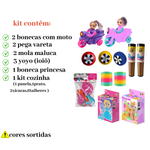 Kit 12 Prendas Menina Lembrancinhas Brinquedos Infantil Sortido