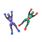 Kit Boneco Ninja Gruda Na Parede De Brinquedo Infantil