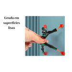 Kit Boneco Ninja Gruda Na Parede De Brinquedo Infantil