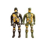 Kit Boneco Militar Infantil 2 Peças Missão Resgate