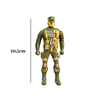 Kit Boneco Militar Infantil 2 Peças Missão Resgate