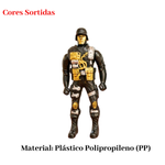Kit Boneco Militar Infantil 2 Peças Missão Resgate