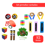 Kit 15 Prenda Unissex Brinquedos Sortidos Infantil