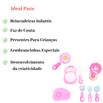 Kit Cozinha Breakfast Time Srt Modelo 10 Pcs Infantil