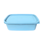 Pote Retangular 1100ml Com Tampa Colorida Organizador Alimentos Marmita