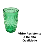 Copo Venus Vidro Abacaxi 370ml Água Suco Mesa Posta