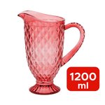 Jarra Venus Vidro Abacaxi 1200ml Água Suco Bebidas Geladas Mesa Posta