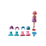 Boneca Maggie Com Roupinhas Peruca e Acessórios Sortidos