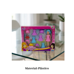 Boneca Maggie Com Roupinhas Peruca e Acessórios Sortidos