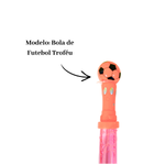 Kit 4 Lança Bolhas Bola de Futebol Lembrancinha Infantil Sortidos