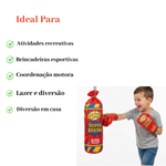 Kit Boxe Infantil Com Mini Saco De Pancada + Luvas Club Modelo Sortido 3 pcs