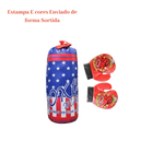 Kit Boxe Infantil Com Mini Saco De Pancada + Luvas Club Modelo Sortido 3 pcs