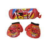 Kit Boxe Infantil Com Mini Saco De Pancada + Luvas Club Modelo Sortido 3 pcs