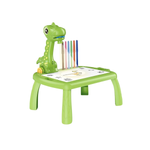 Mesa Projetora Lousa Mágica Infantil Brinquedo De Desenhar Pintar Colorir Acompanha Desenho Projetor