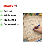 Kit Com 25 Pastas Do Aluno Pasta Modelo 17 Amarela Para Escola