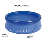 Piscina Inflável Mor 1000L Infantil Redonda Resistente